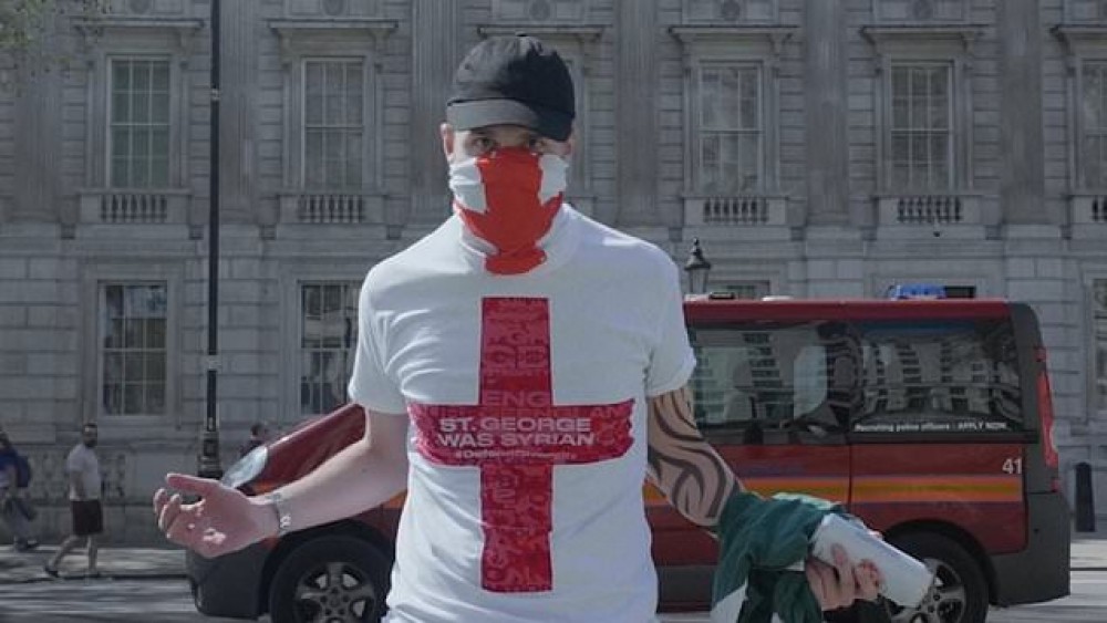 george cross t shirt
